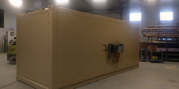 affordable wood drying kiln modified shipping contianers