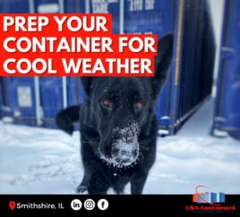 Six Ways to Prepare Your Storage Container for Cooler Weather