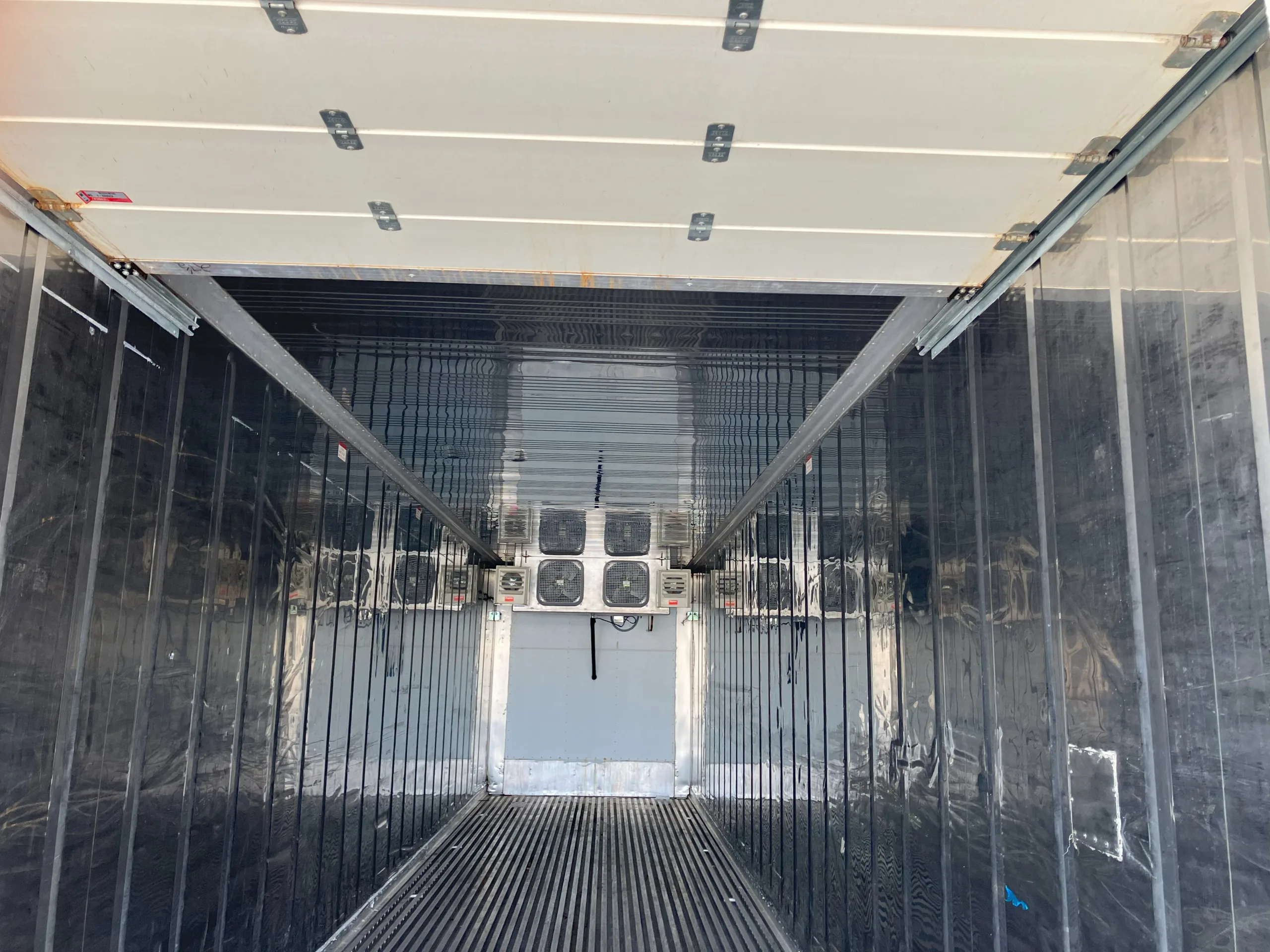 The inside of Refrigerated Containers in Maryland, sold and rented by USA-Containers
